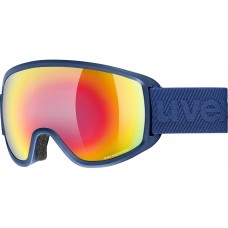 Ochelari pentru schi Uvex Topic FM Spheric Navy Mat/Rainbow