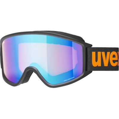 Лыжные очки Uvex G.Gl 3000 CV Black SL/Blue-Orange