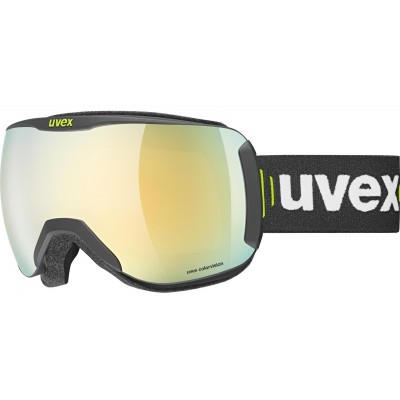 Ochelari pentru schi Uvex Downhill 2100 CV Black/Gold-Green