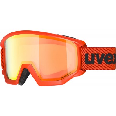 Лыжные очки Uvex Athletic FM Fierce Red/Orange