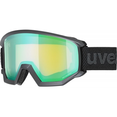 Лыжные очки Uvex Athletic FM Black/Green