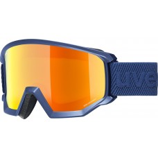 Ochelari pentru schi Uvex Athletic CV Navy/Orange-Green