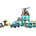 Set de construcție Lego City: Emergency Vehicles HQ (60371)