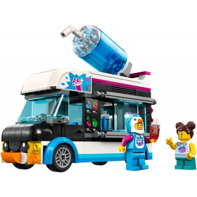 Set de construcție Lego City: Penguin Slushy Van (60384)