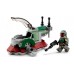 Set de construcție Lego Star Wars: Boba Fett's Starship Microfighter (75344)