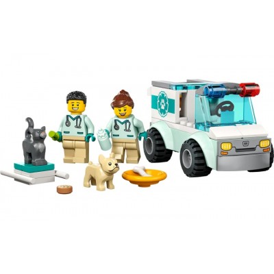 Конструктор Lego City: Vet Van Rescue (60382)