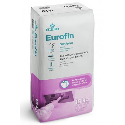 Шпаклёвка Supraten Eurofin 18kg