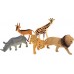 Set jucării ChiToys Animal World Deluxe 5pcs (34921Z)