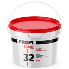 Декоративная штукатурка ProfiLine 32 Silicon Kratzputz 20 Alb 15kg