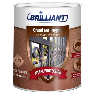 Grund Brillant Metal Protection Grey 2.5L