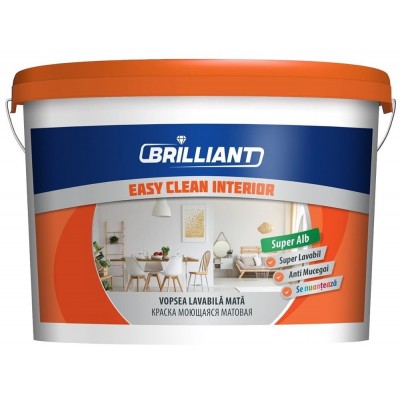 Vopsea Brillant Easy Clean Interior 8.5L