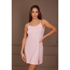 Ночная рубашка Ajoure T4185 Stripes Pink 2XL