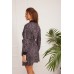 Halat de baie Ajoure T5140 Print Grey L