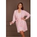 Халат Ajoure T5140/1 Stripes Pink 2XL