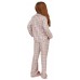 Pijamale pentru copii Ajoure TF23569 Print Cage Pink 8-9