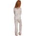 Pijamale pentru copii Ajoure TF23569 Print Fox Grey 10-11