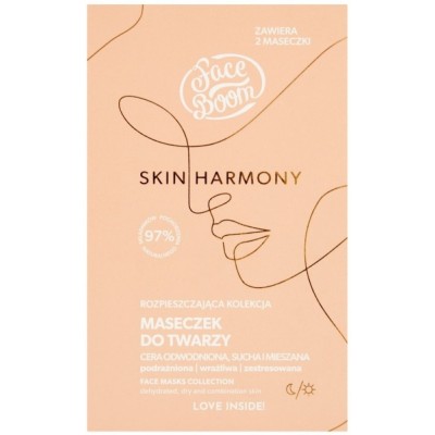 Mască pentru față Face Boom Skin Harmony Face Mask 2x5g