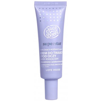 Cremă pentru față Face Boom Superstar Moisturizing & Illuminating Face & Eye Cream 50ml