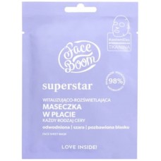 Маска для лица Face Boom Superstar Vitalizing & Illuminating Face Sheet Mask 1pcs