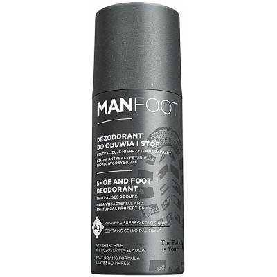 Дезодорант для ног ManFoot Shoe and Foot Deodorant Spray 150ml