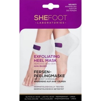 Маска для ног SheFoot Exfoliating Heel Mask AHA 18g