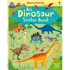 Книга Big Dinosaur Sticker book (9781409549901)