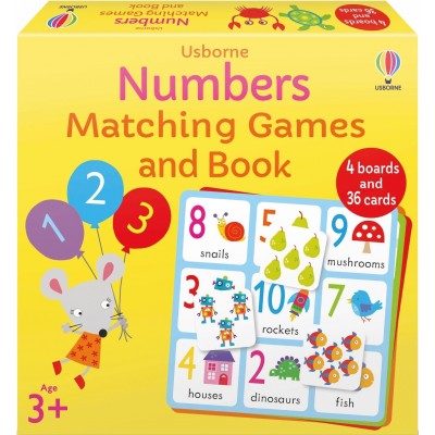 Книга Numbers Matching Games and Book (9781474998130)