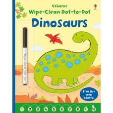 Книга Wipe-clean dot-to-dot dinosaurs (9781409597780)