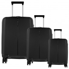 Set de valize CCS 5224 Set Black