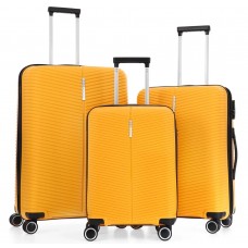 Set de valize CCS 5224 Set Yellow