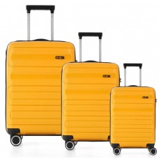 Set de valize CCS 5225 Set Yellow