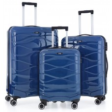 Set de valize CCS 5229 Set Blue