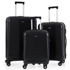 Set de valize CCS 5179 Set Black