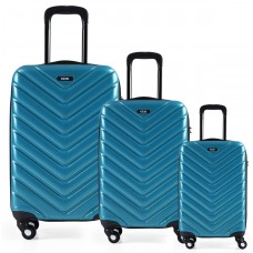 Set de valize CCS 5175 Set Blue