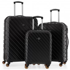 Set de valize CCS 5177 Set Black