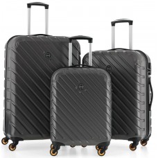 Set de valize CCS 5177 Set Anthracite