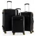 Комплект чемоданов National Geographic N-2004 Set Black