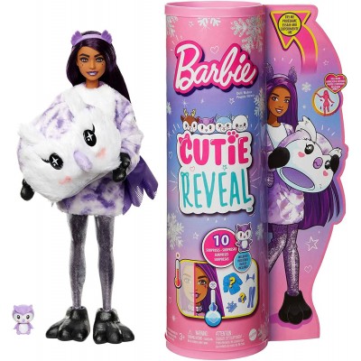 Păpușa Mattel Barbie Cutie Reveal: Совёнок (HJL62)