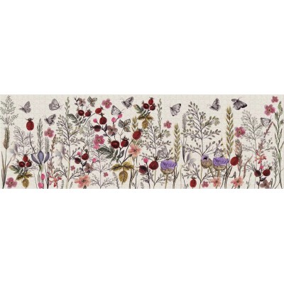 Puzzle Interdruk 1000 Flowers N1 Panorama