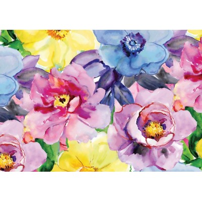 Puzzle Interdruk 500 Flowers N2