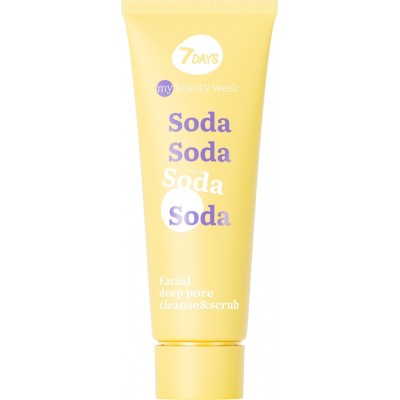 Scrub pentru fața 7 Days Soda 80ml (473143)