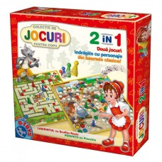 Joc educativ de masa D-Toys 2in1 Scufita Rosie și Pinochio (41183)