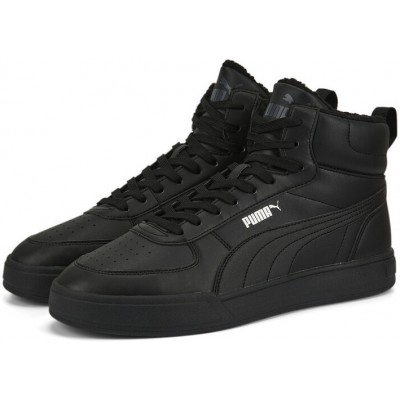 Bocanci pentru bărbați Puma Caven Mid Wtr Puma Black/Silver/Ebony 48