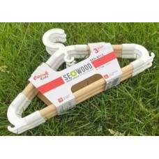 Вешалка Seowood SEO-8112 White 3pcs