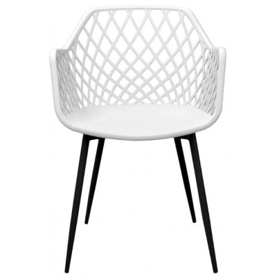 Стул Deco SL-7019 White/Black Legs