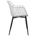 Стул Deco SL-7019 White/Black Legs