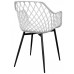 Стул Deco SL-7019 White/Black Legs