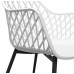 Стул Deco SL-7019 White/Black Legs