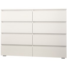 Комод Yasen Ричи 1200 8Я Белый/Белый