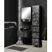 Dulap cu lavoar Montebella Set 50.01 600x500 Nero 550x425 Pantera